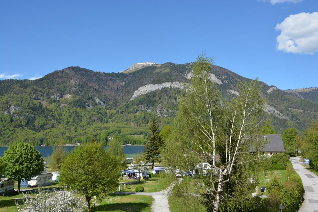 Appart Weisse Urlauben Am Wolfgangsee Санкт Гильген Экстерьер фото