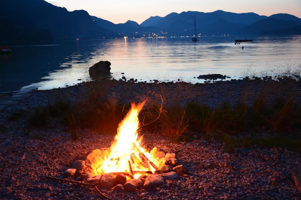 Appart Weisse Urlauben Am Wolfgangsee Санкт Гильген Экстерьер фото