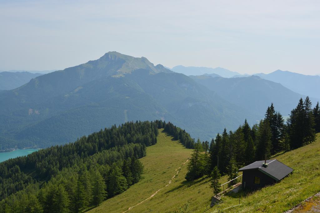 Appart Weisse Urlauben Am Wolfgangsee Санкт Гильген Экстерьер фото