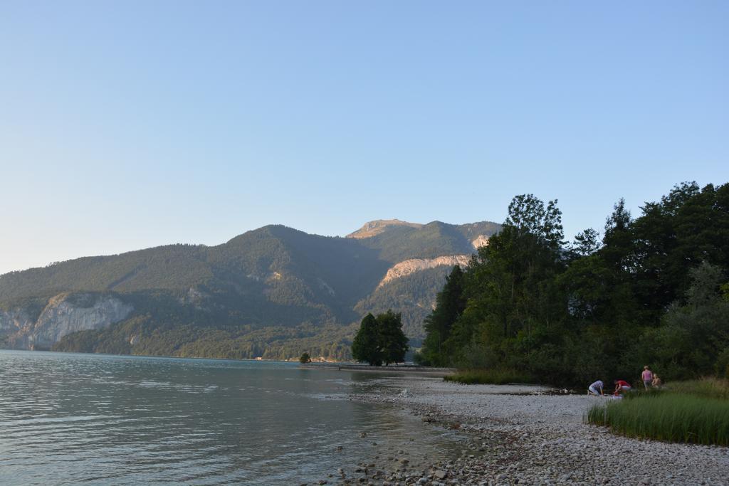 Appart Weisse Urlauben Am Wolfgangsee Санкт Гильген Экстерьер фото